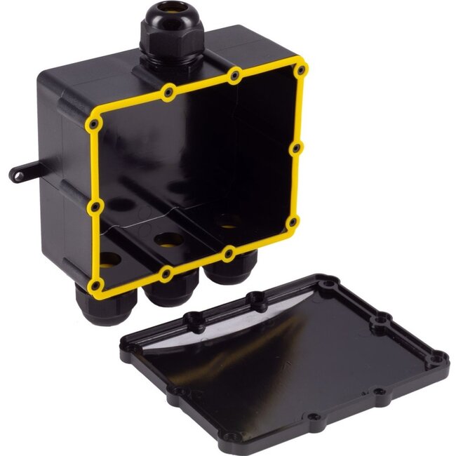 Stroom aansluitdoos voor buiten | 4 openingen | IP68