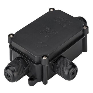 Goobay Stroom aansluitdoos voor buiten | 3 openingen | IP66