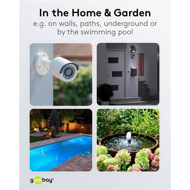 Stroom aansluitdoos voor buiten | 3 openingen | IP66