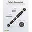 Stroom kabelverbinder voor buiten | 10 cm | IP68