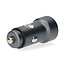 Nedis USB autolader | USB-C PD en USB-A QC | 38W | grijs