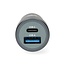 Nedis USB autolader | USB-C PD en USB-A QC | 38W | grijs