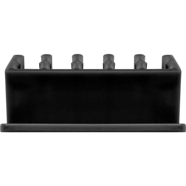 Goobay zelfklevende kabelhouders voor 5 kabels | 2 stuks | zwart