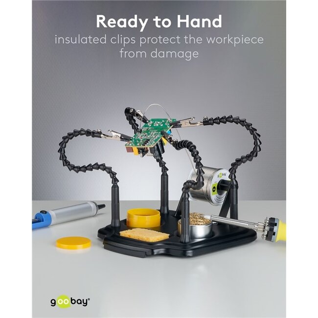 Goobay soldeerhulp met 4 flexibele armen