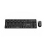 Silent Key Pro Business draadloze desktopset, zwart, US indeling