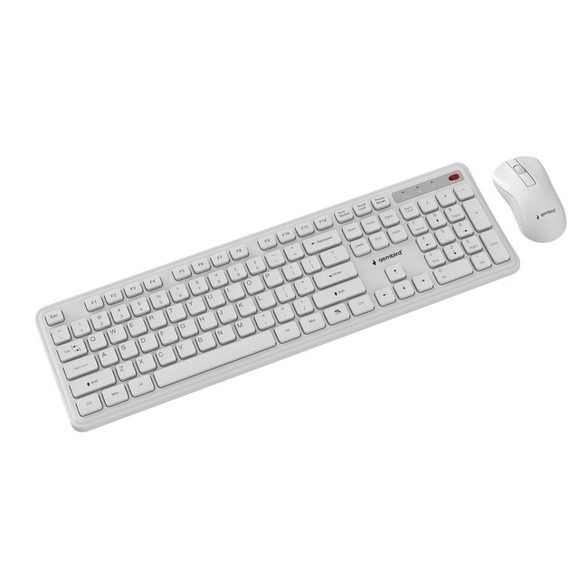 Slim Pro Business draadloze desktopset, wit, US-layout