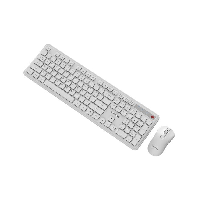 Slim Pro Business draadloze desktopset, wit, US-layout