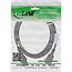 InLine® IEC-verlengkabel, C13 vergrendelbaar naar C14, zwart, 2m