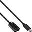 InLine® USB 3.2 Gen.1x2 adapterkabel, USB-C stekker naar A female, 0,15m
