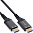 InLine® HDMI AOC-kabel, Ultra High Speed HDMI-kabel, 8K, aluminium, 15m
