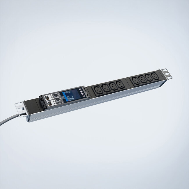 BACHMANN BN ESSENTIAL Metered 19" 8xC13, L=2,0m CEE7/7