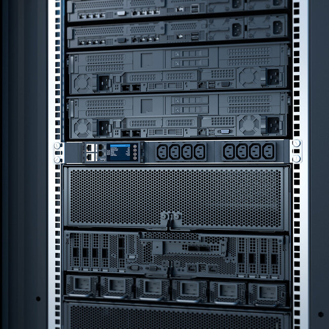 BACHMANN BN ESSENTIAL Metered 19" 8xC13, L=2,0m CEE7/7