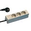 contactdoosstrook SCHROFF, SCHUKO, 3 stopcontacten