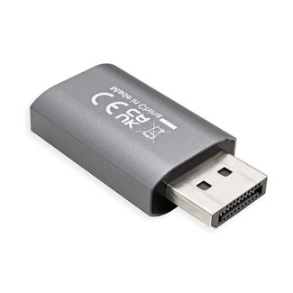 Value DisplayPort - USB-C adapter | 8K 60Hz | bi-directioneel | grijs