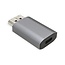 DisplayPort - USB-C adapter | 8K 60Hz | bi-directioneel | grijs