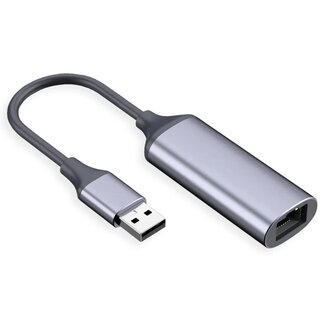 Value USB-A naar RJ45 LAN adapter | USB3.0 | 5 Gigabit | aluminium | 0,15 meter