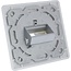 Wandcontactdoos | voor 2 compacte Keystone modules | 45° opening | wit (RAL9010)