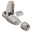 RJ45 toolless connector | CAT8.1 | STP | AWG22-26 | metaal | per stuk