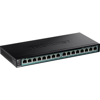 Trendnet TRENDnet TPE-TG161H Gigabit etnernet switch | 16 poorten | 16x PoE+ | 120W
