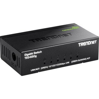 Trendnet TRENDnet TEG-S50g Gigabit ethernet switch | 5 poorten