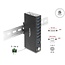 Delock Industry Hub 7 x USB 5 Gbps Type-A with 8 kV ESD protection and DIN rail mounting
