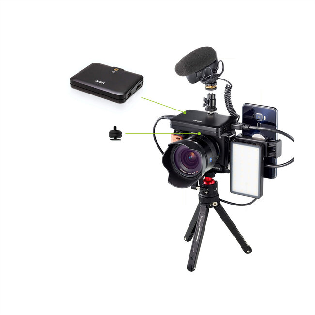 ATEN UC3021 CAMLIVE Plus HDMI naar USB-C UVC video-opname met PD