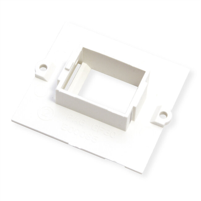 BACHMANN Custom Module Frame 1x Keystone, wit