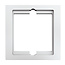 BACHMANN adapterframe 55x55 wit