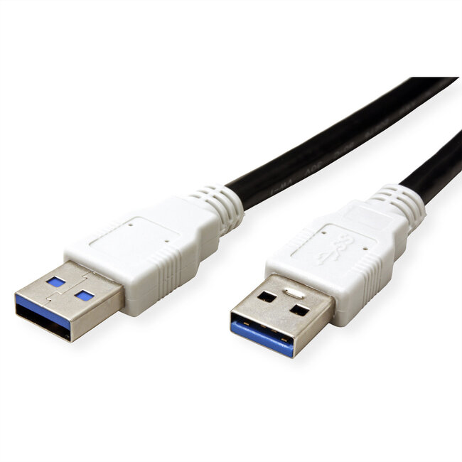 BACHMANN USB 3.2 Kabel A/A 1:1, zwart, 3 m