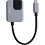 InLine® USB-C 3-in-1 adapter, Gigabit, audio, PD 3.0