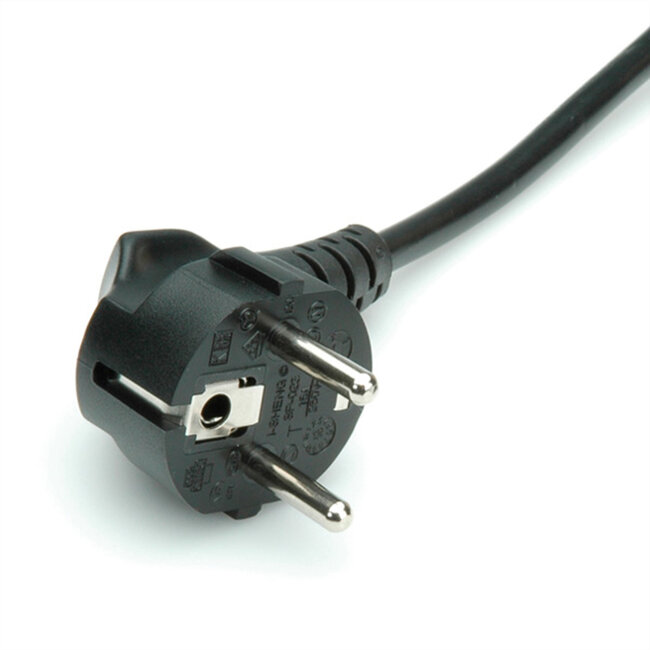 BACHMANN PRIMO stekkerdoos 6x randaarde, volledige apparaatbeveiliging, schakelaar, USB oplader, 1,75 m