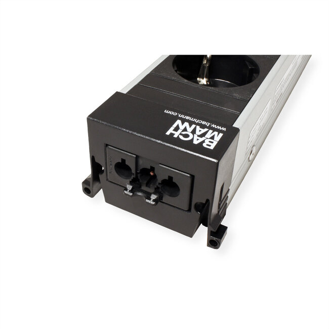BACHMANN CONFERENCE TOP FRAME Medium inbouw stekkerdoos 2x geaard contact 2x USB-oplader 1 xABD