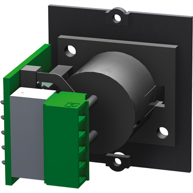 BACHMANN frame XLR 5-pins female aansluiting, Schroefaansluiting 5-polig