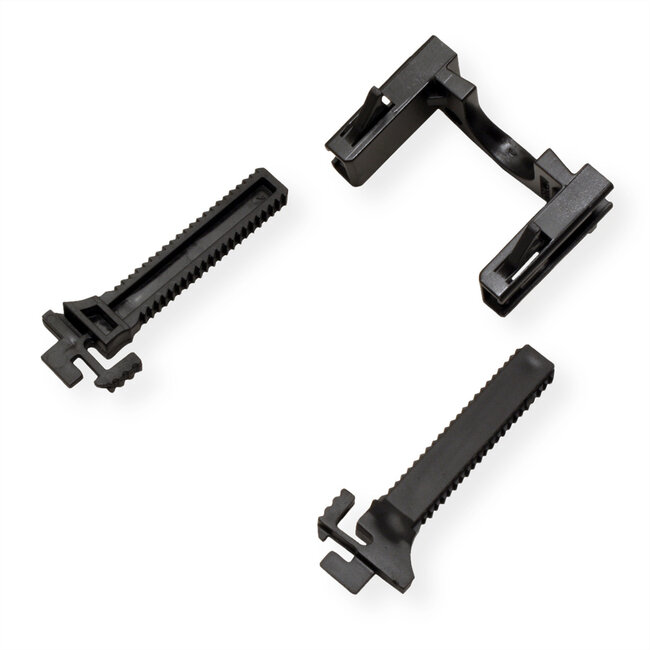 BACHMANN PDU slot voor C13/C19 aansluitingen, 6 stuks, zwart