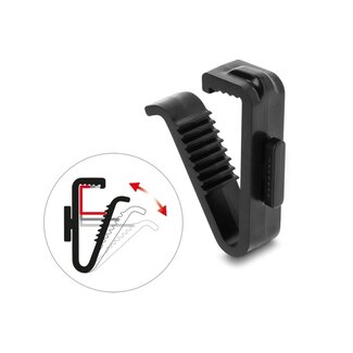 DeLOCK Delock Clamp for Animal Repellent Barrier / Pigeon Repellent for Photovoltaic Solar Modules plastic