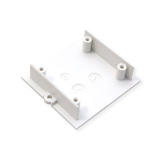 Bachmann BACHMANN afdekraam met schroefkoepel wit