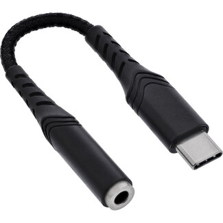 InLine® InLine® USB-C audio-adapter naar 3,5 mm aansluiting, DAC, 15 cm