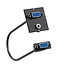 BACHMANN custom module 1x VGA, 1x audio, interne aansluitkabel, 20 cm