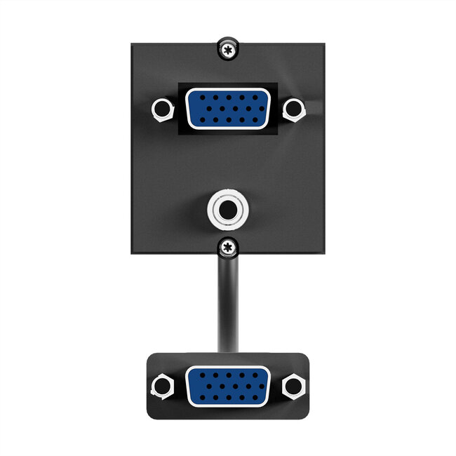 BACHMANN custom module 1x VGA, 1x audio, interne aansluitkabel, 20 cm