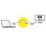 ROLINE Display Adapter USB Typ C - HDMI, ST/BU, 8K60, 0,13 m
