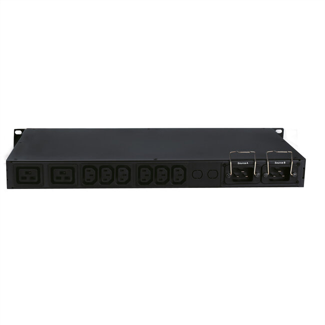 ROLINE 19" automatische omschakelaar, 2x C20 / 6x C13 + 2x C19, 16A