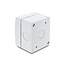 Delock Easy 45 Surface-mounted Housing IP55 waterproof 2 Port