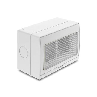 DeLOCK Delock Easy 45 Surface-mounted Housing IP55 waterproof 4 Port