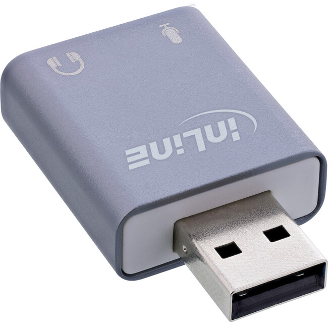InLine® USB-audiogeluidsadapter, USB-A