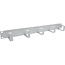 InLine® 19" kabelmanagementpaneel, 5 kleine beugels, RAL7035, grijs