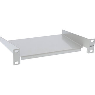 InLine InLine® 10" plank, 160 mm, 10 kg, 1U, RAL 7035 grijs