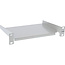InLine® 10" plank, 160 mm, 10 kg, 1U, RAL 7035 grijs