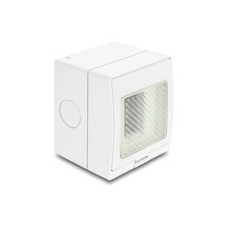 DeLOCK Delock Easy 45 Surface-mounted Housing IP55 waterproof 1 Port