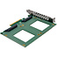 InLine® PCIe kaart naar 2x interne U.2 NVMe SFF-8639 - Bifurcatie, PCIe x8