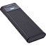 InLine® USB3.2 Gen.2 USB-C naar M.2 SSD (PCIe NVMe & SATA) behuizing